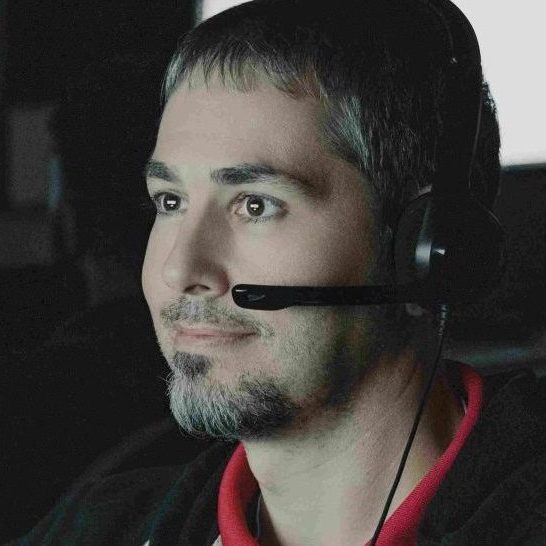 A member of the Clear Winds help desk team providing IT support.