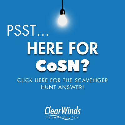 CoSn 2025 Scavenger Hunt popup