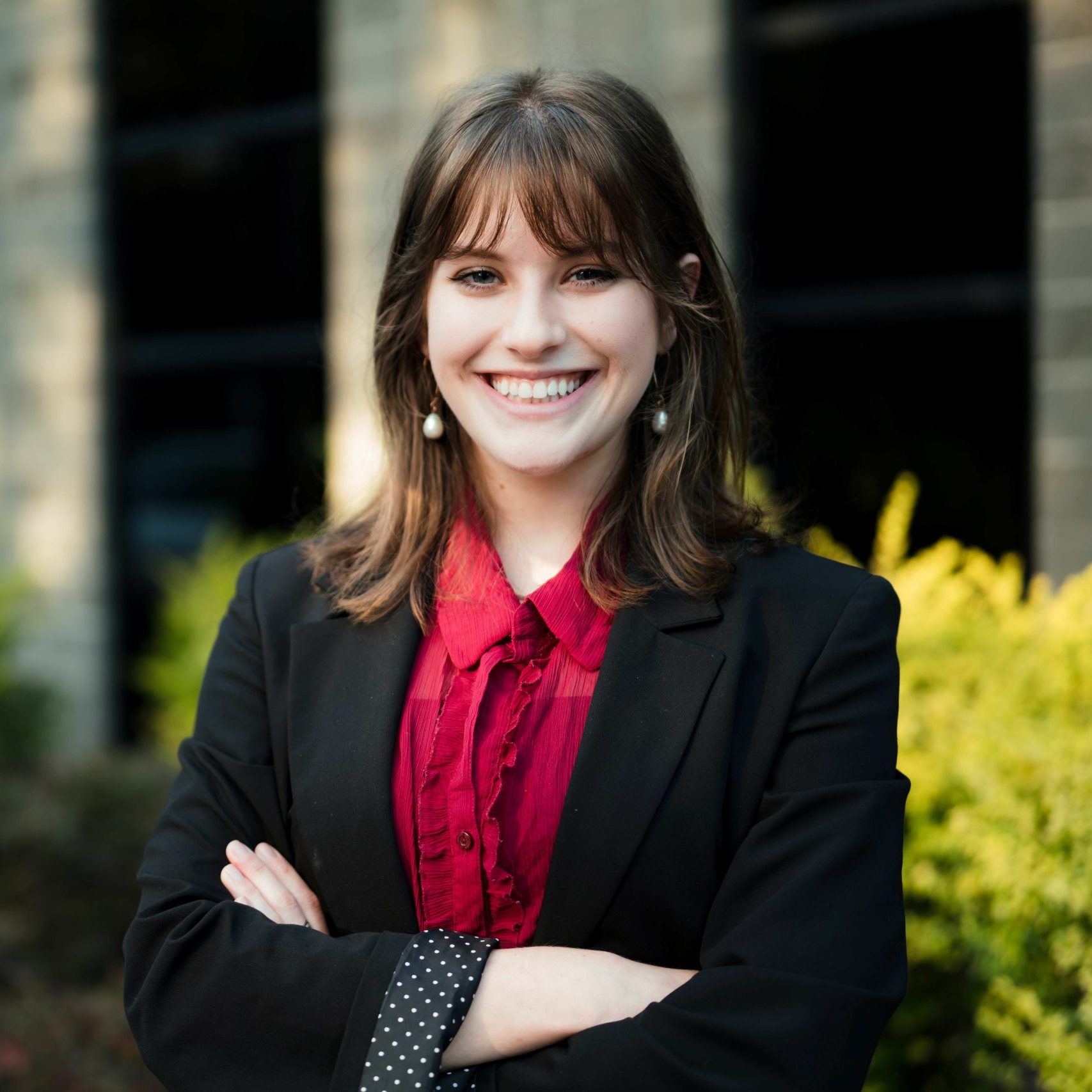 A member of the Clear Winds managed IT services in Arlington team smiling.