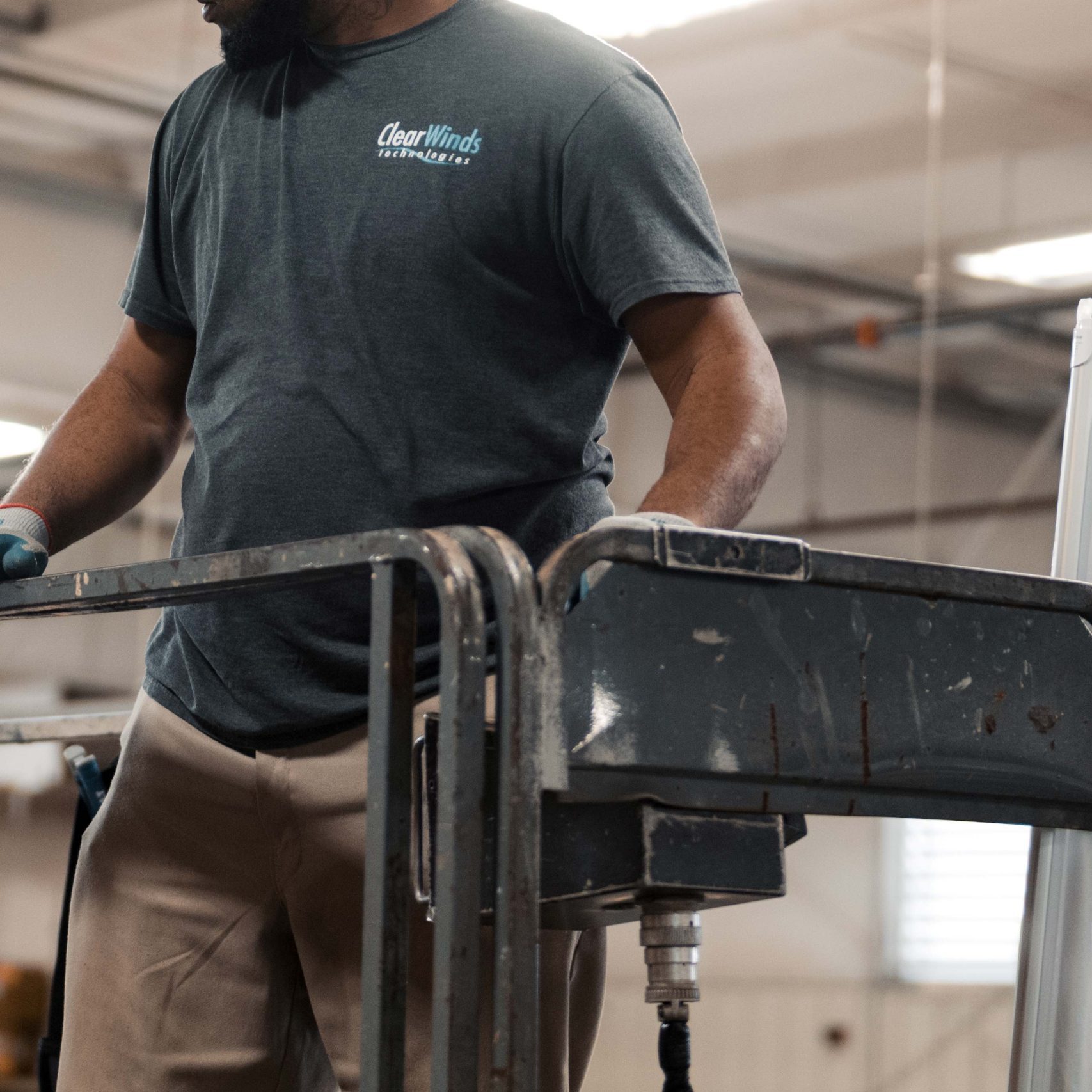 A member of the Clear Winds professional IT services team.