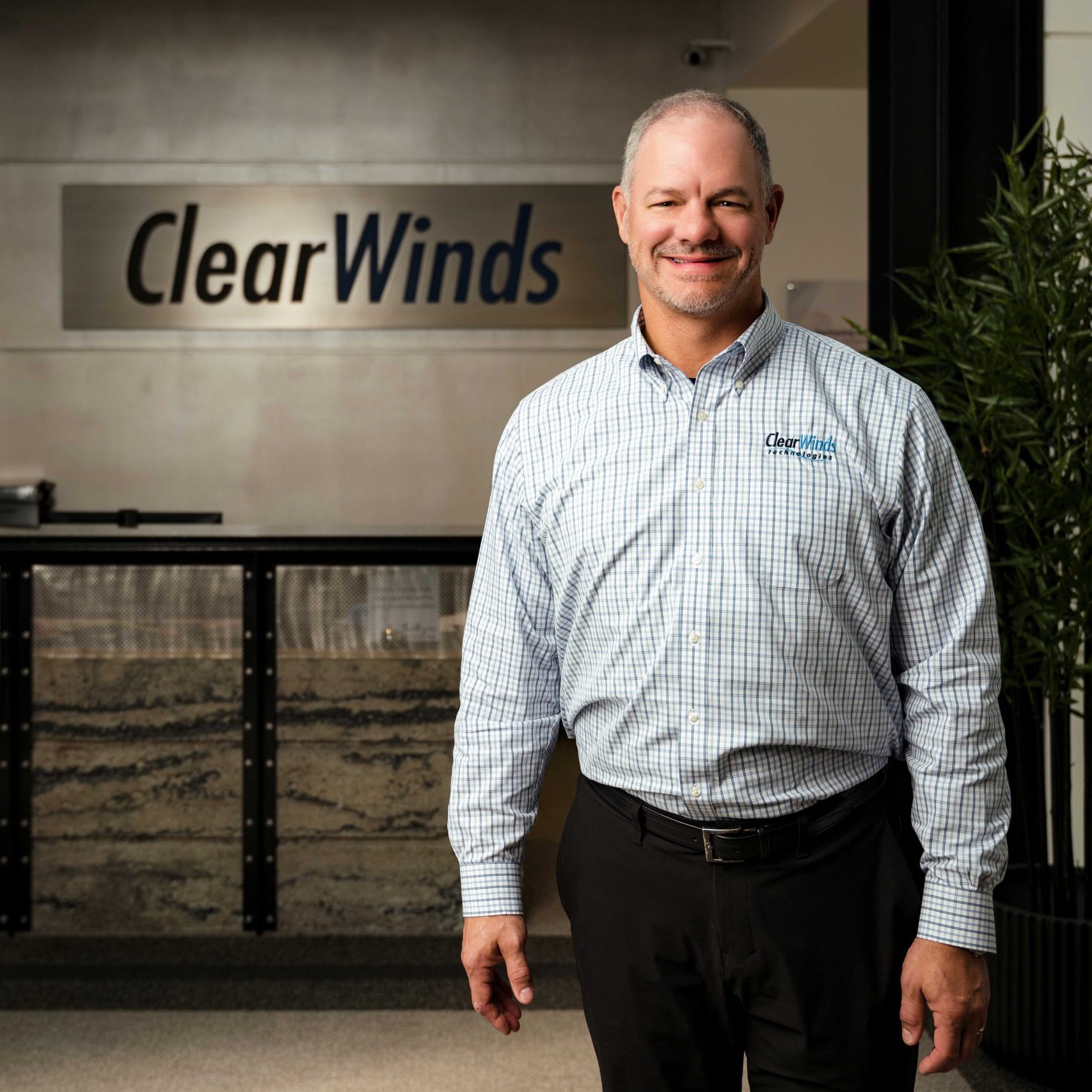 The president and CEO of Clear Winds, a company that offers it services in Frisco.