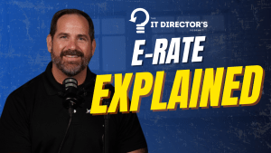 The E-Rate explained podcast thumbnail.