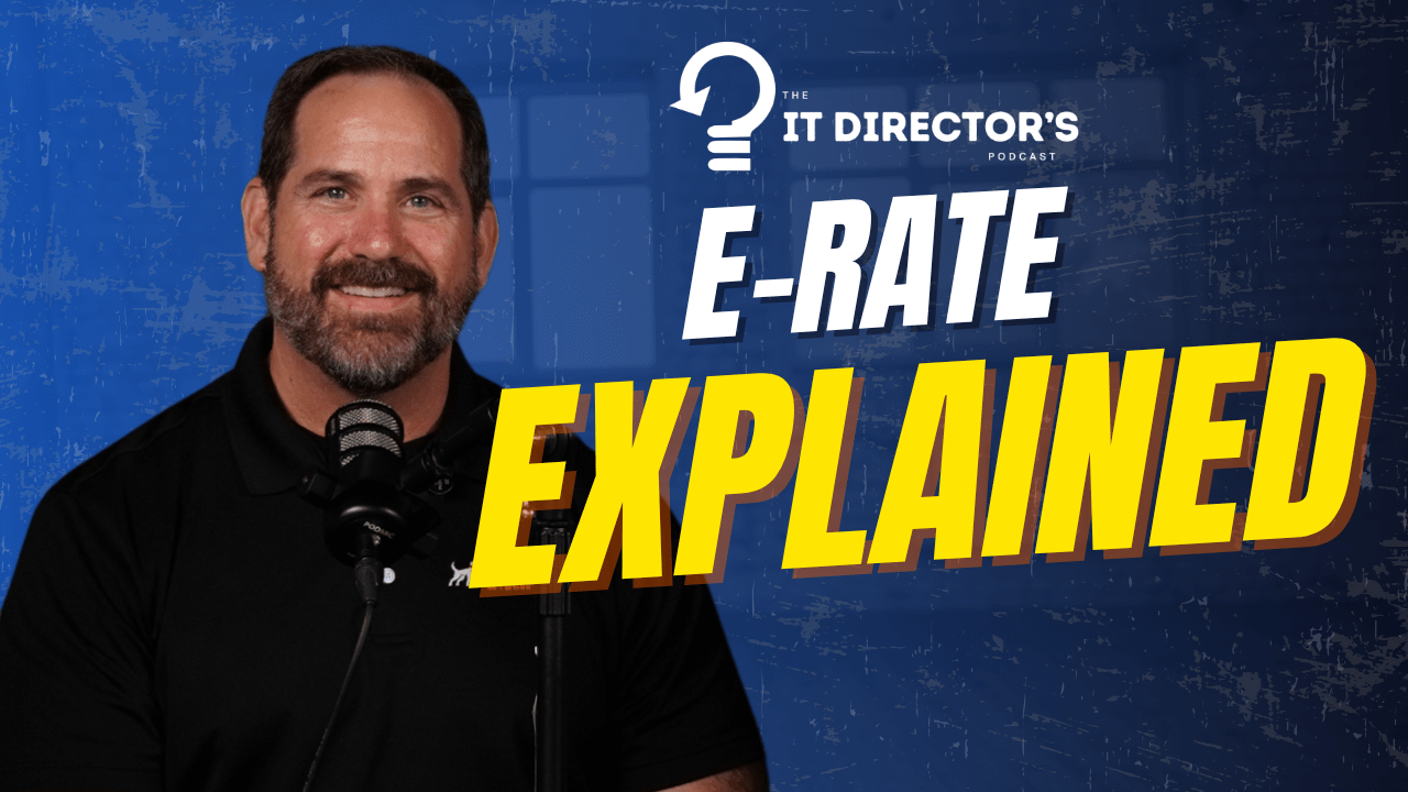 The E-Rate explained podcast thumbnail.